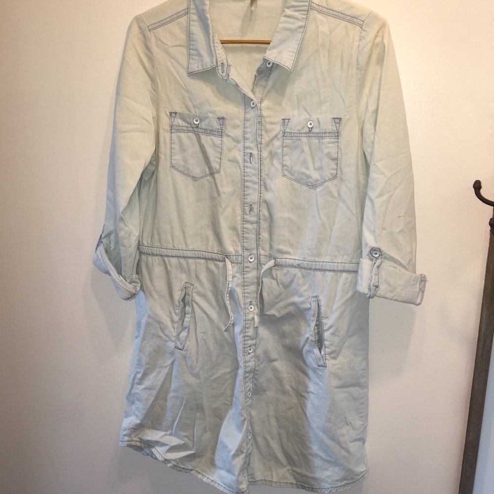 Light wash dress